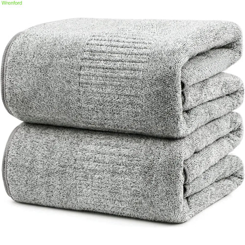 Large Super Absorbent Bath Towels – 2 or 4 Pack, Quick Dry & Soft